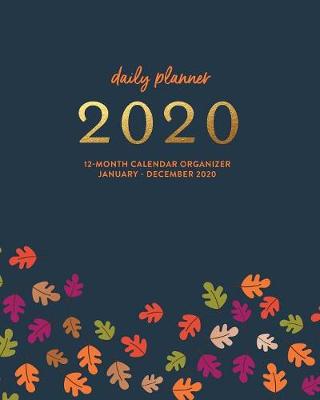Book cover for Daily Planner 2020 12-Month Calendar Organizer, January - December 2020