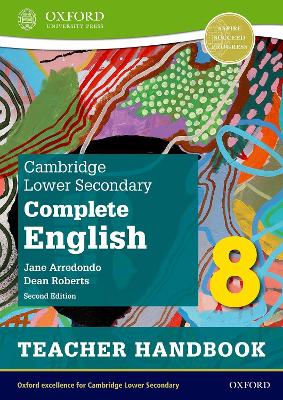 Book cover for Cambridge Lower Secondary Complete English 8: Teacher Handbook (Second Edition)