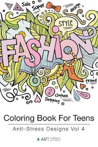 Cover of Coloring Book For Teens