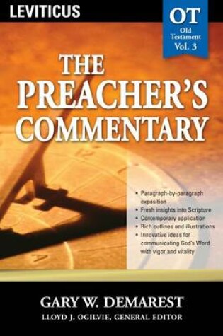 Cover of The Preacher's Commentary - Vol. 03: Leviticus