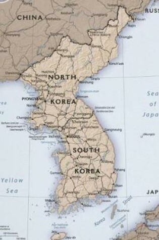 Cover of A Map of North and South Korea Journal