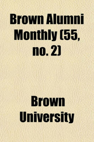 Cover of Brown Alumni Monthly