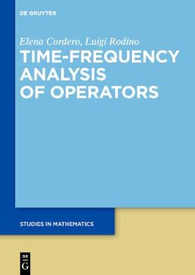 Book cover for Time-Frequency Analysis of Operators