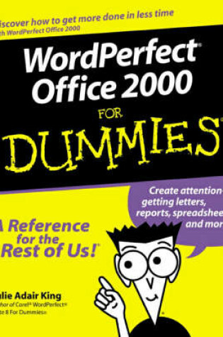 Cover of Wordperfect Office 2000 For Dummies