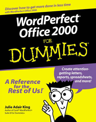 Book cover for Wordperfect Office 2000 For Dummies