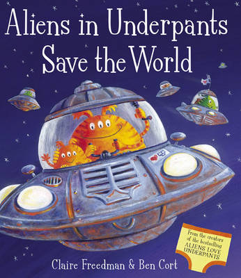 Book cover for Aliens in Underpants Save the World