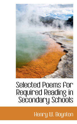 Book cover for Selected Poems for Required Reading in Secondary Schools