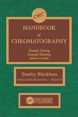 Cover of CRC Handbook of Chromatography