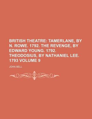 Book cover for British Theatre Volume 9