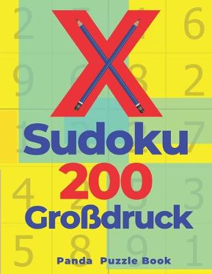 Book cover for X Sudoku 200 Großdruck