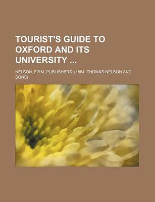 Book cover for Tourist's Guide to Oxford and Its University