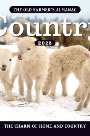 Cover of The 2025 Old Farmer's Almanac Country Calendar