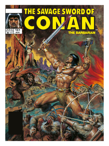 Book cover for The Savage Sword Of Conan: The Original Comics Omnibus Vol.11