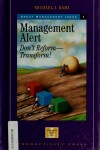 Book cover for Management Alert