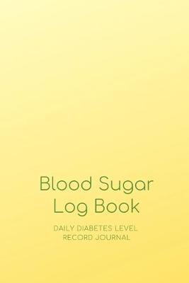 Cover of 2 Year Blood Sugar Log Book