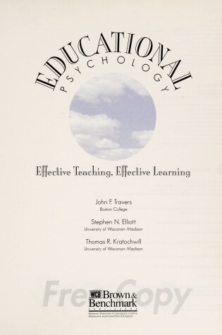 Cover of Educational Psychology