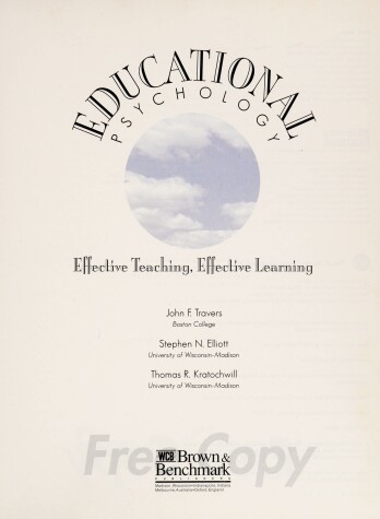 Book cover for Educational Psychology