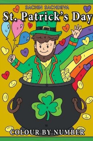 Cover of St Patrick's Day Colour By Number