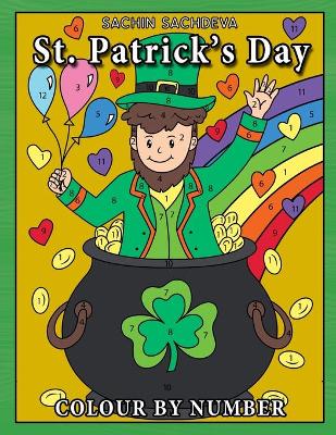 Book cover for St Patrick's Day Colour By Number