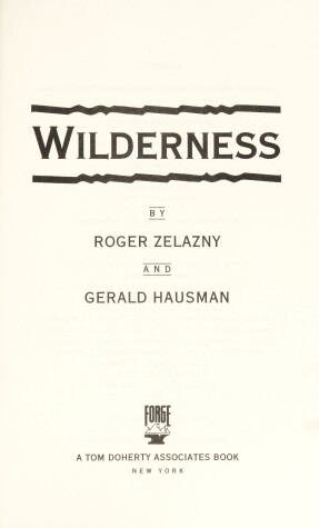 Book cover for Wilderness