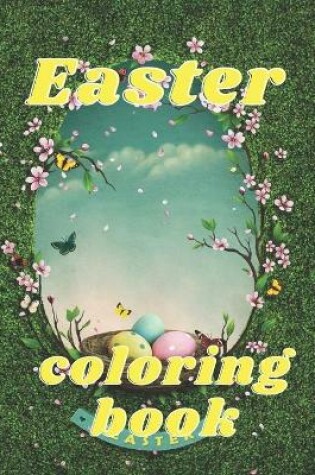 Cover of Easter coloring book