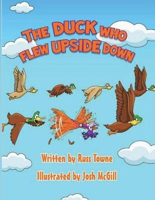Book cover for The Duck Who Flew Upside Down