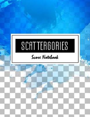 Book cover for Scattergories Score Notebook