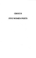 Book cover for Five Women Poets