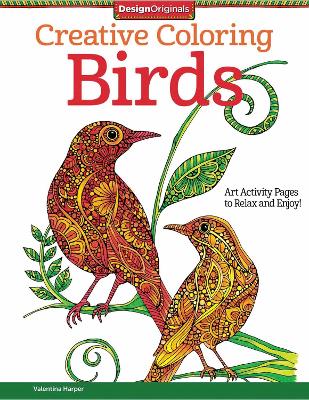Book cover for Creative Coloring Birds
