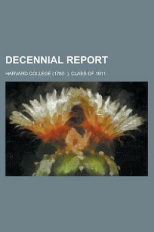 Cover of Decennial Report