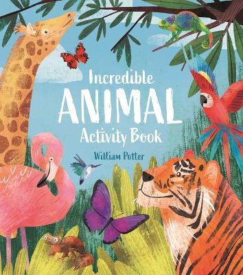 Book cover for Incredible Animal Activity Book