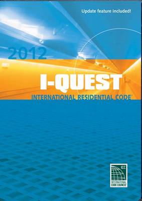 Book cover for 2012 International Residential Code I-Quest - Single Seat