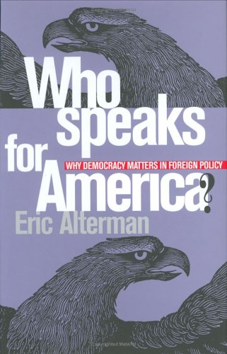 Book cover for Who Speaks for America?