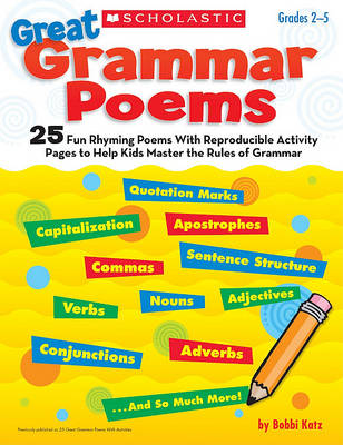 Book cover for Great Grammar Poems