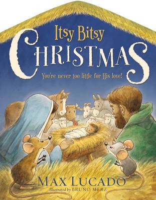 Book cover for Itsy Bitsy Christmas