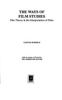 Book cover for Ways of Film Studies