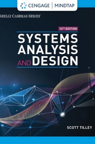 Cover of Mindtap for Tilley's Systems Analysis and Design, 1 Term Printed Access Card