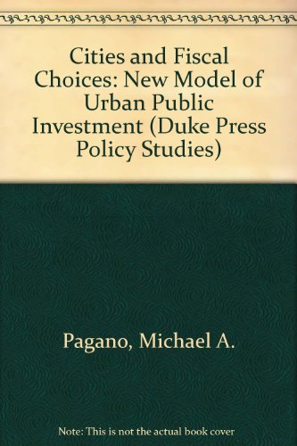 Book cover for Cities and Fiscal Choices