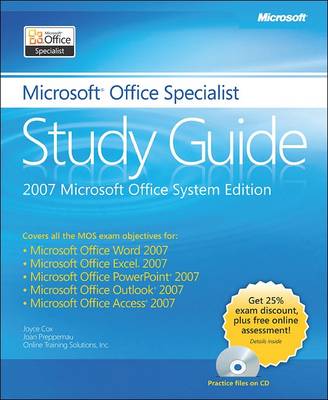 Book cover for Microsoft Office Specialist Study Guide