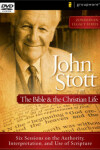 Book cover for John Stott on the Bible and the Christian Life
