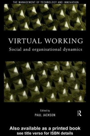 Cover of Virtual Working