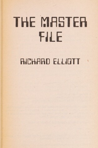 Cover of The Master File