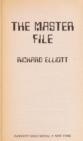 Book cover for The Master File