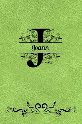 Book cover for Split Letter Personalized Journal - Joann
