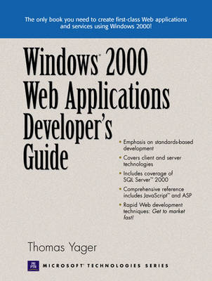 Book cover for Windows 2000 Web Applications Developer's Guide