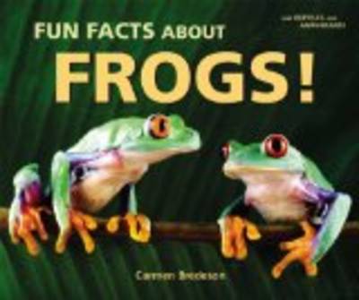 Book cover for Fun Facts About Frogs!