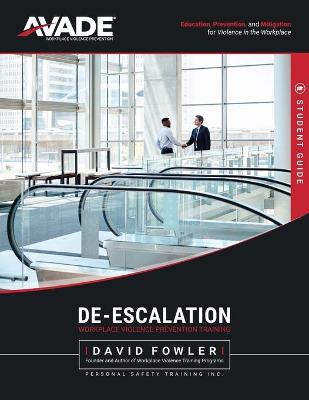 Book cover for AVADE De-Escalation Student Guide