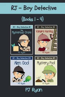 Book cover for RJ - Boy Detective Books 1-4