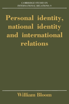 Book cover for Personal Identity, National Identity and International Relations