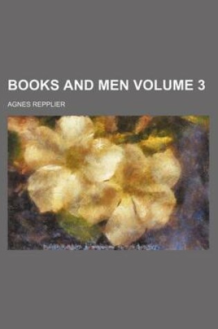 Cover of Books and Men Volume 3